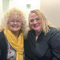 ITIL Expert Brenda Iniguez and Dawn C Simmons (Khan) at HDI Awards Event in Pleasanton CA.