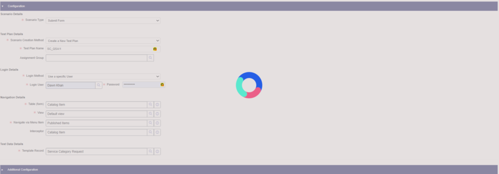 QuickStart-AI Service Catalog Test- Taste the rainbow.   we love the skittle like feeling of accomplishment after a test case is build and this keys off. 