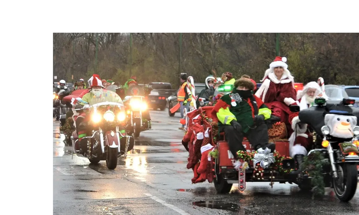 Transform Holiday Giving Now: The annual World's Largest Motorcycle Parade takes place in Chicago every first Sunday of December. Thousands of motorcyclists gather to ride in unity and donate toys to brighten the holidays for children in need. Bring at least one new, unwrapped toy to donate.