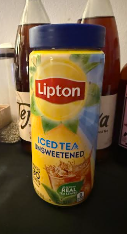Lipton Unsweetened Iced Tea Mix is a pure powdered mix made from real tea leaves with no sweeteners, preservatives, or colors. Preparation is simple. As a child we would mix it in the Tupperware 2 quart pitcher. I have an icemaker in my office, a Brita Water filter, and a jar of Lipton on my desk I drink throughout the day.. It feels good, it IS good. Preparation: Add mix to cold water, stir, and serve over ice. Each jar makes up to 30 quarts of refreshing iced tea.