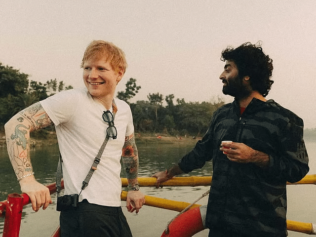 Ed Sheeran, Shah Rukh Khan, and Arijit Singh walk into a vibe: ‘Saphire’ is the cultural crossover the world needed
 Cultural harmony: Ed Sheeran Joins forces with Shah Rukh Khan and Arijit Singh in 