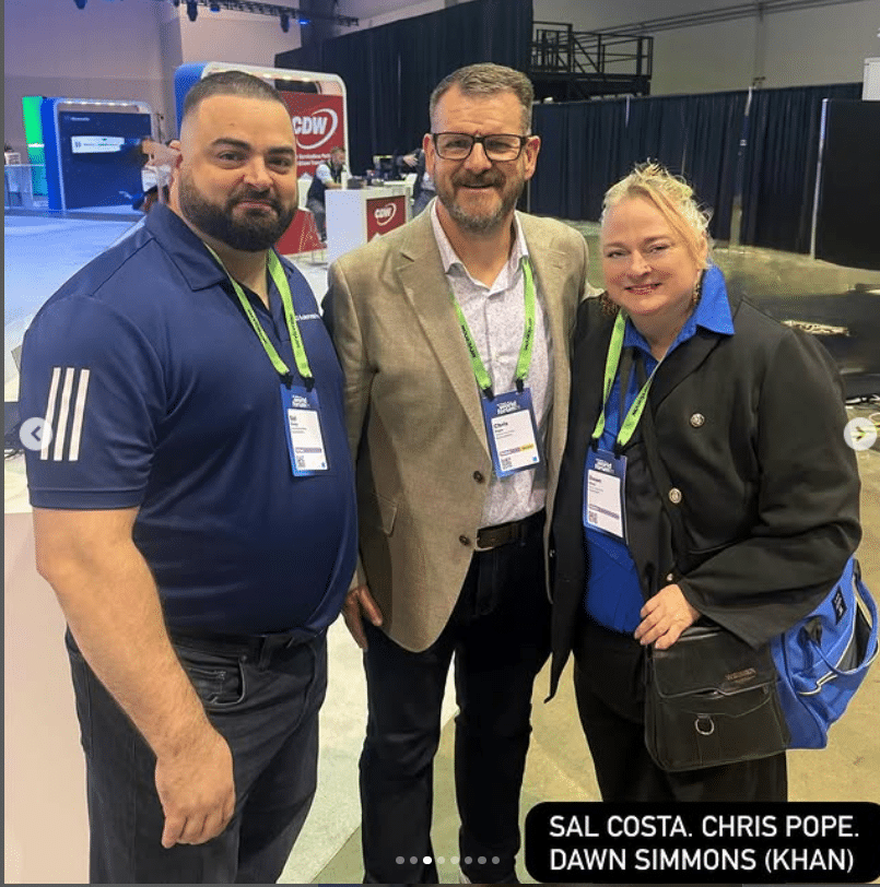 AutomatePro CPO Chris Pope and Director Sal Costa at ServiceNow Summit